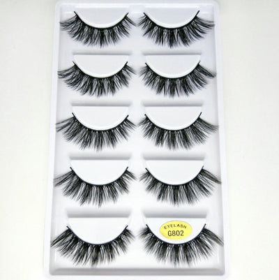 3D mink hair false eyelashes