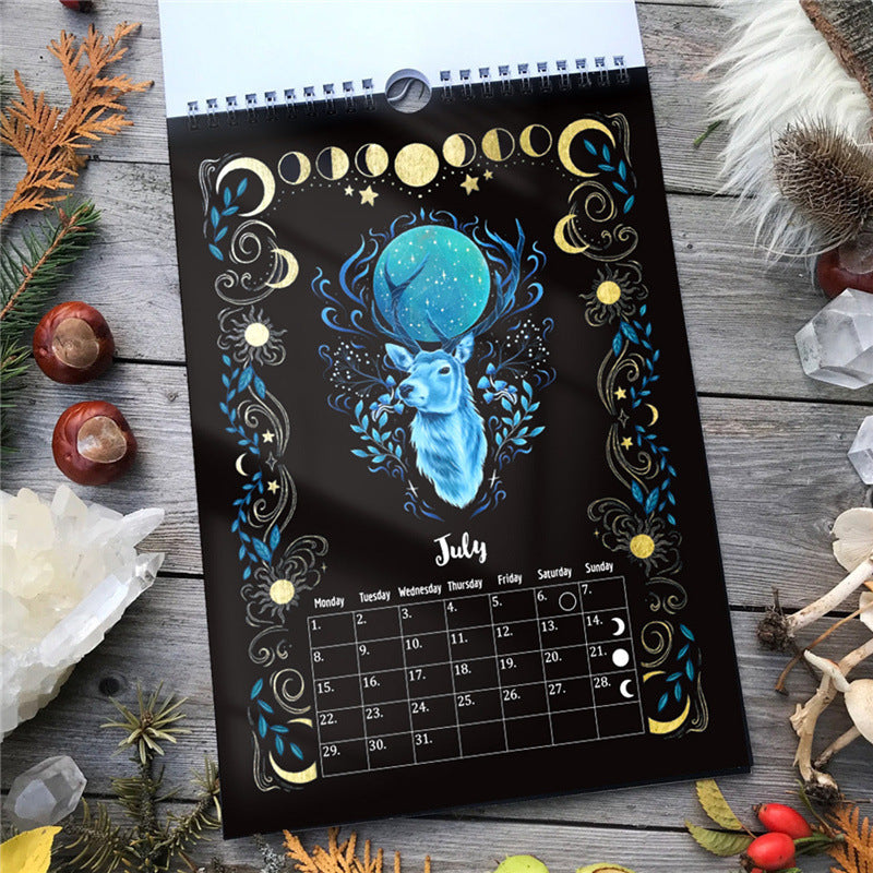 2024 Dark Forest Series Animal Calendar